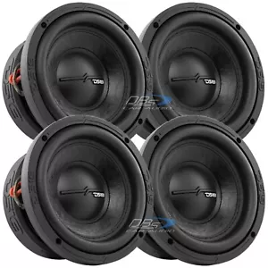 4x DS18 ZR6.4D 6.5" Subwoofer Dual 4-ohm 600W Elite Car Audio Sub Woofer Speaker - Picture 1 of 7