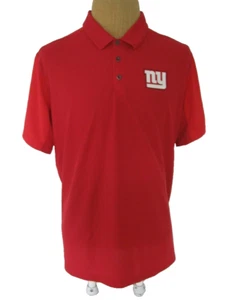NEW YORK GIANTS NIKE POLO SHIRT ADULT MEN'S XL RED - Picture 1 of 6