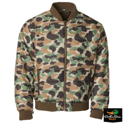 NEW AVERY OUTDOORS HERITAGE COLLECTION TOP GUNNER JACKET - OLD SCHOOL CAMO - Image 1 of 3
