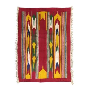 Islamic Prayer Rug Heritage Hand Woven, Musallah Payer Mat Wall Hanging Gift - Picture 1 of 5