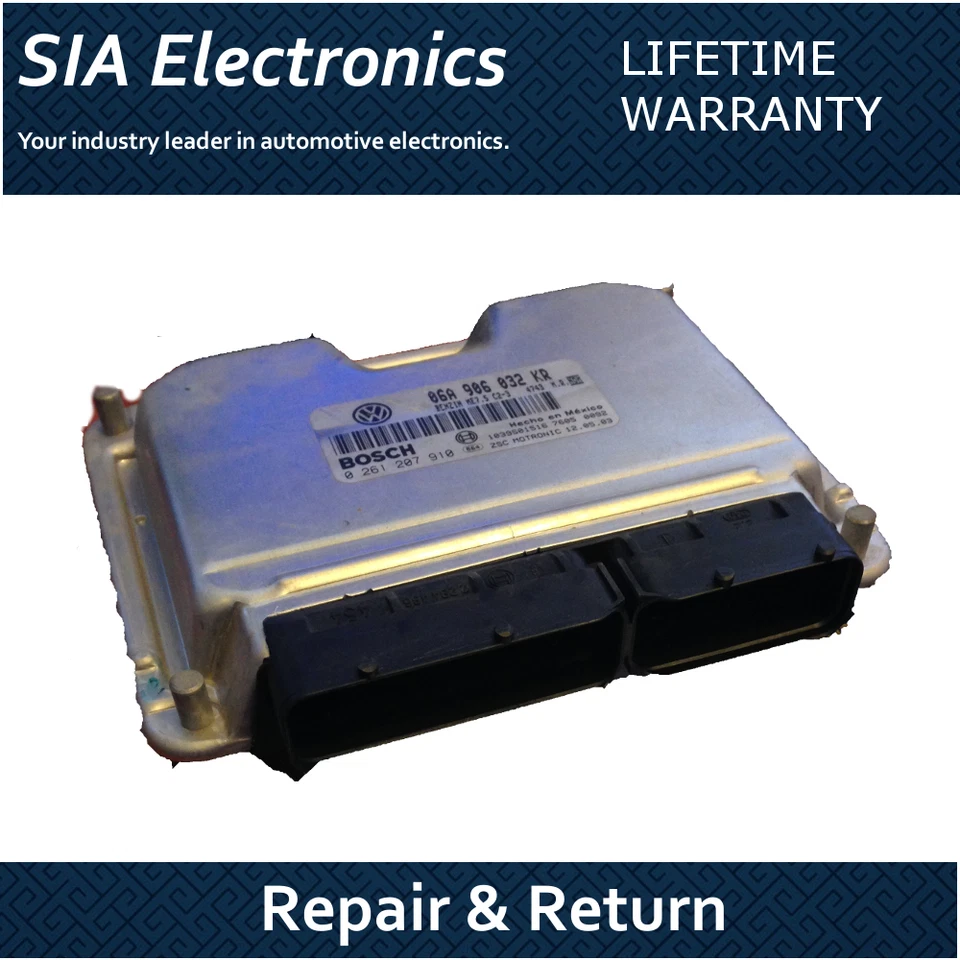 06-08 Volkswagen Rabbit 2,5 л PCM ECM ECU двигатель компьютер ремонт и возврат - Изображение 1 из 1