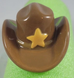 2013 Nora Fleming Retired Mini Sheriff Cowboy Hat With Yellow Star Model A121 - Picture 1 of 6