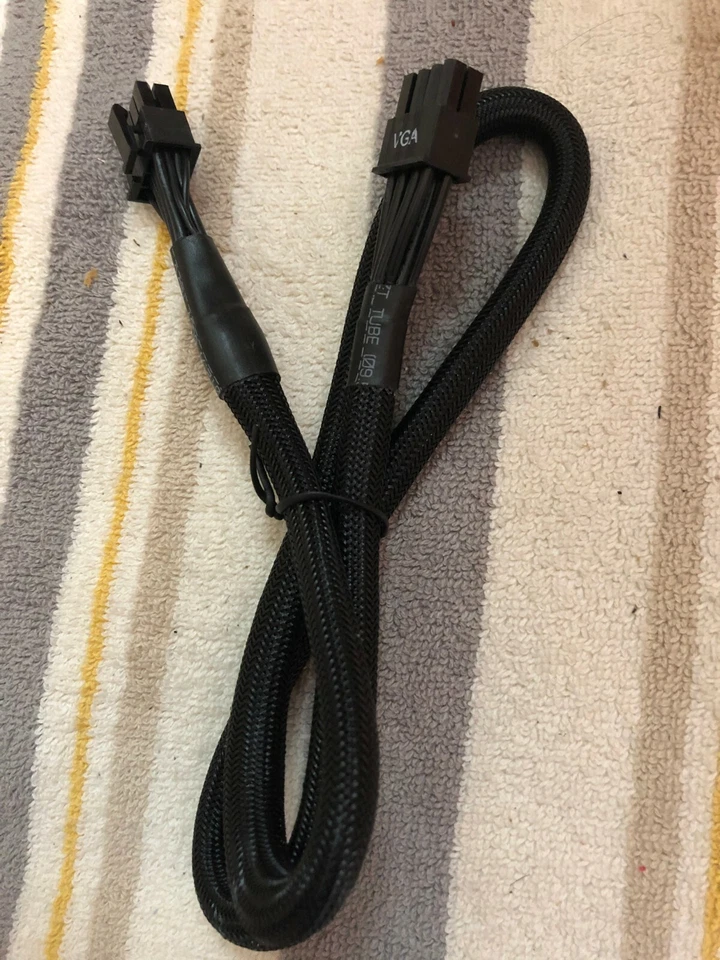 SEASONIC PCI Express VGA Power  Cable  8 TO 8 PIN FOR SEASONIC SSR-750RM BRAIDED - Image 1 of 1