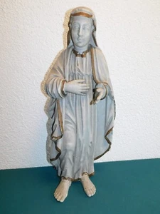 Große Holzfigur Heilige Maria ! wohl um 1780! - Picture 1 of 10