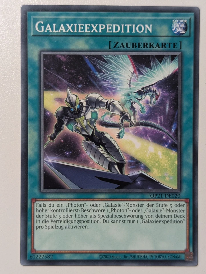 Galaxieexpedtion OP21-DE020 Common DE NM YUGIOH - Bild 1 von 1
