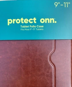onn. TAABRN100140053 Universal Tablet Folio Case, Fits Most 9 - 11'' Tablets - - Picture 1 of 2
