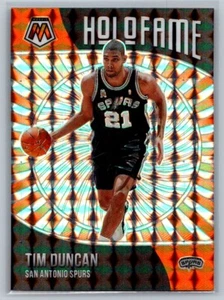 2021-22 Panini Mosaic Orange Tim Duncan San Antonio Spurs #5 - Foto 1 di 2