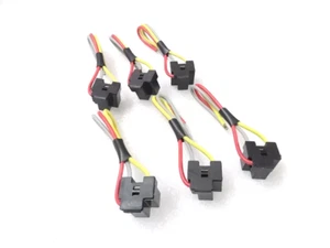 6x H4 Female Headlight Wire Harness Connector Wiring Plug Socket 14G #19-33 - Picture 1 of 12