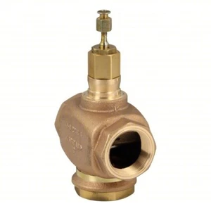 VÁLVULA GLOBO HIDRÓNICA HONEYWELL V5011N1081, 1-1/2" FNPT, 2 VÍAS, 279A89, ¡NUEVA! - Imagen 1 de 5