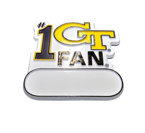 GEORGIA TECH YELLOW JACKETS MAGNET #1 G.T. FAN SIZE 3 BY 3 NEW NCAA Cover