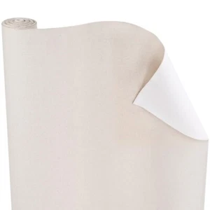 Tenceur Unprimed Cotton Canvas Roll for Painting Wide White Canvas Large Canv... - Picture 1 of 6