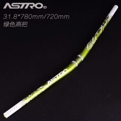 Подъемный руль горного велосипеда дорожного велосипеда для скоростного спуска 31,8*720/780 подъем 25 мм для велоспорта - Изображение 1 из 4