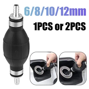 3/8'' Hand Primer Bulb Outboard Car Marine Boat Gas Fuel Line Pump All Fuels . - Picture 1 of 34