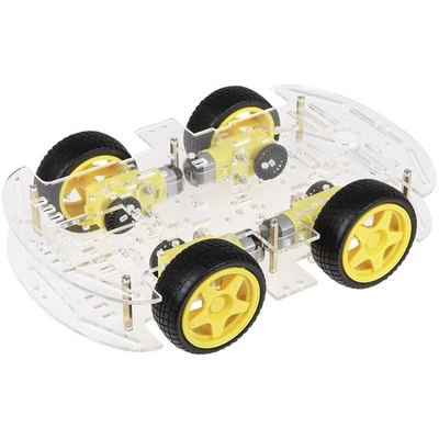 Joy-it 4WD drive kit easy to assemble. Compatible with Arduino - Image 1 of 2