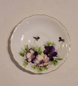 Occupied Japan Saucer Hand painted Saji Fancy China - Picture 1 of 3