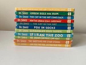 Dr Seuss Bulk Lot Mini Books X 11 Hardcover - Picture 1 of 23