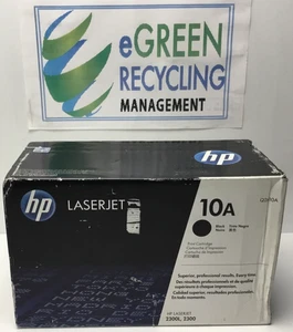 Cartucho de tóner HP LaserJet 10A negro Q2610A genuino sellado con envío gratuito - Imagen 1 de 4