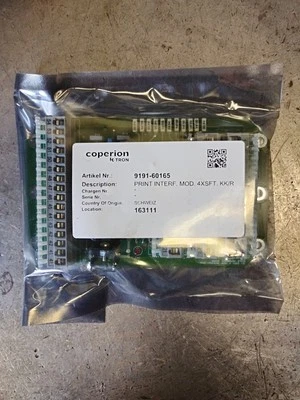 K-TRON  9191-60165  SCALE INTERFACE CIRCUIT BOARD  4xsft. Kk/R - Image 1 of 2