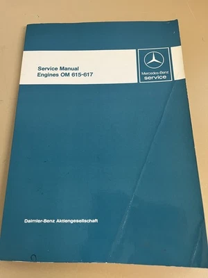 Mercedes Benz - Motores manuales de servicio OM 615-617, a partir del modelo año 1975 Foto 1 de 4