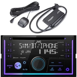 JVC KW-R950BTS Double-DIN Bluetooth Radio Receiver, Satellite Vehicle Tuner Kit - Picture 1 of 3
