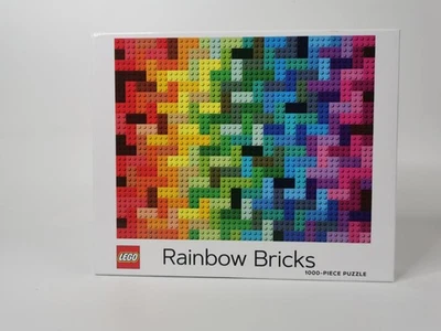 LEGO Rainbow Bricks 1000-Piece Jigsaw Puzzle, BNIB, SEALED BOX - Image 1 of 4
