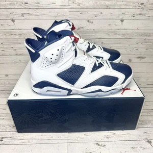 NEW | Air Jordan 6 Retro 'Olympic' 2024 | Blue | Size 9M | CT8529-164 | - Picture 1 of 8