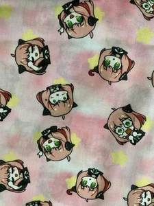Anya forget spy x family anime kawaii pastel Polycotton fabric 1/2 yard - Picture 1 of 3