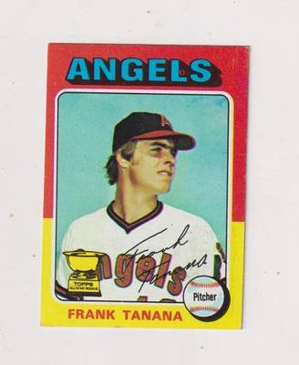 1975 年 Topps # 16 Frank Tanana EX!   免费送货! — 第 1/2 张图片