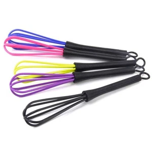 5 Stück Kleine Silikon Ballon Schneebesen Mini Gummi Haarfarbe Mixer Neu - Bild 1 von 12