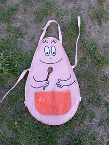 Vintage Kinder Küchenschürze BARBAPAPA, Petit Jour Paris 2008 - Picture 1 of 8