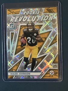 2025 Donruss Football Rookie Revolution Kaleb Johnson #19 /100 - Bild 1 von 3