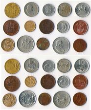 SUDÁFRICA. Lote de 15 monedas diferentes