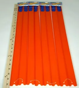 Hot Wheels Lot Set 8 Straight 24" Long Track Pieces, 16 Feet Total w/Connectors - Picture 1 of 11