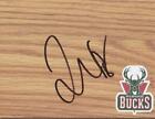 Milwaukee Bucks Larry Ssanders plancher signé COA