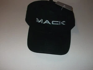 Hat - MACK Truck 100% Cotton Adjustable Ball Cap Black - Picture 1 of 3
