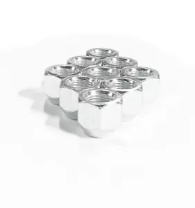 32x Open End 9/16-18 Acorn Lug Nuts 7/8" Hex OEM Stock Factory Lugs For Ford Van - Picture 1 of 2