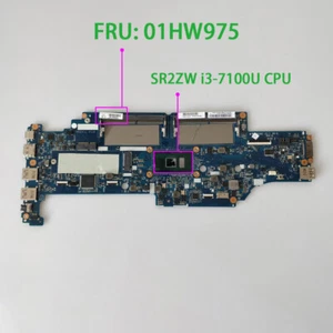 Para Laptop Lenovo ThinkPad 13 Yoga S2 con Placa Madre CPU i3-7100 FRU:01HW975 - Imagen 1 de 3