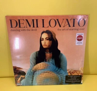 Demi Lovato Dancing With The Devil The Art Of Starting Over Vinyl 2 LP NEW Red