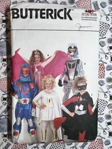 Butterick Sewing Pattern 4153 Child's Costumes Superhero Princess Size S-XL FF - Picture 1 of 2