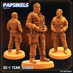 SE-1 Team Leader | Miniaturas DnD | Juegos de mesa | Ciencia ficción - Imagen 1 de 1