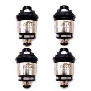 4 X Inyectores Okcan Para Landi Renzo MED GI25-65 Color Negro Enchufe MTA EURO 6 - Imagen 1 de 2