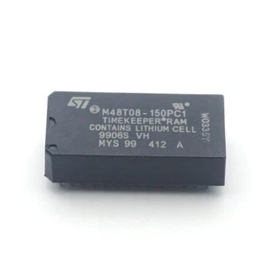 STMicroelectronics M48T08-150PC1 M48T08 TIMEKPR SRAM 64KBIT 5V 150NS x 1PC NEW - Picture 1 of 6