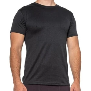 Spyder Crew Neck Function And Technology Short Sleeve T-Shirt Men's Black - Picture 1 of 3