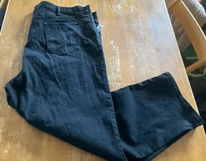 NWT -OLD NAVY Famous Jeans Slim Built-In Flex Men’s SZ 50 X 30 Black Pants NEW - Picture 1 of 4