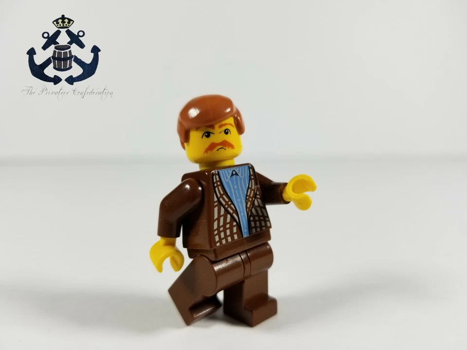 Минифигурка LEGO Harry Potter дядя Вернон Дурсли hp023 от 2002 - Privet Drive - Изображение 1 из 1