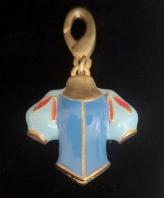 DISNEY Blancanieves Azul Vestido Dije con Mangas Abullonadas RARO Foto 1 de 4