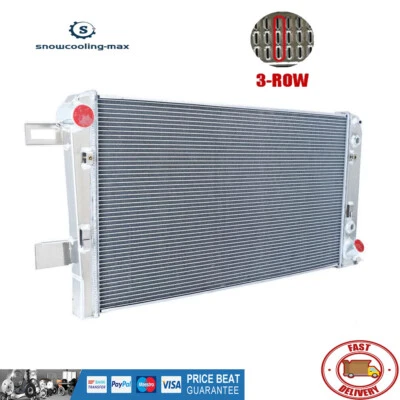 Radiator For 2001-2005 Chevrolet Silverado 2500 3500 Duramax 6.6L 3 Rows - Image 1 of 4
