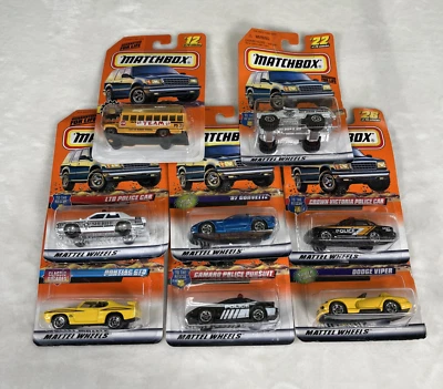 Vintage 1990's MATCHBOX Lot of 8 Die Cast Cars NOS Sealed Emergency BnftsCharity - Image 1 of 4