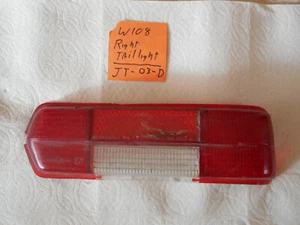 Mercedes Benz W108 Right Taillight Lens tail light Heckleuchte  JT-03-D - Picture 1 of 12