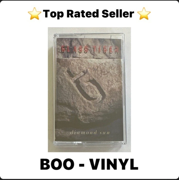 Glass Tiger Diamond Sun cassette tape Pop Rock Ex / M Condition - Image 1 of 4